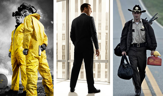 <em>Mad Men</em>, <em>Breaking Bad</em>, <em>Hell on Wheels</em> and <em>The Walking Dead</em> up for Creative Arts Emmys