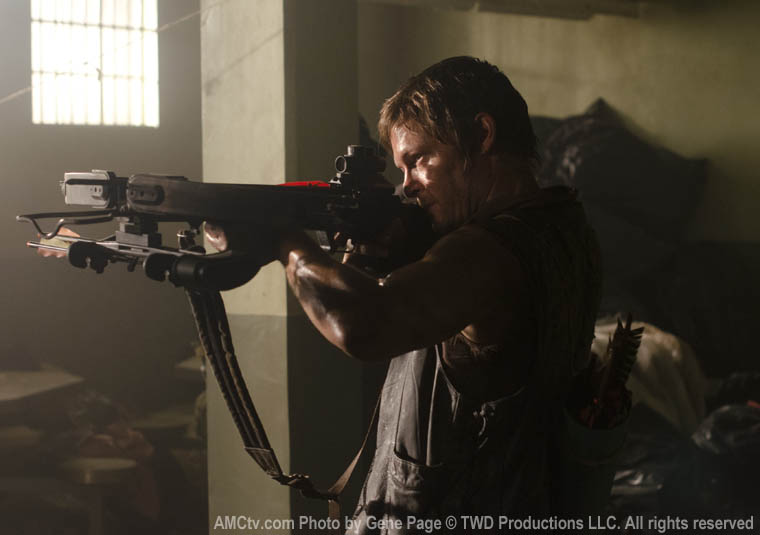 Daryl Dixon (Norman Reedus) in Episode 2 of The Walking Dead