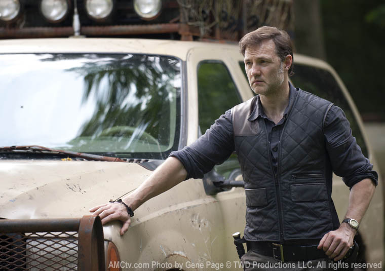 The Governor (David Morrissey) in Episode 3 of The Walking Dead