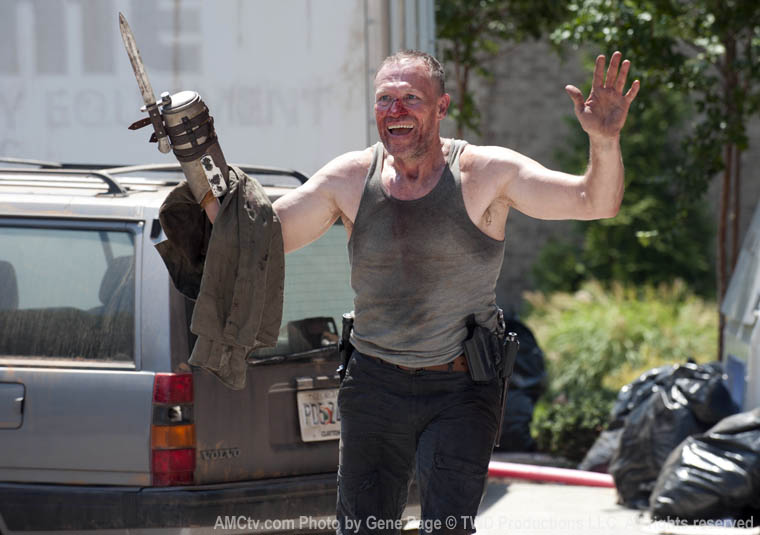 Merle Dixon (Michael Rooker) in Episode 6 of The Walking Dead