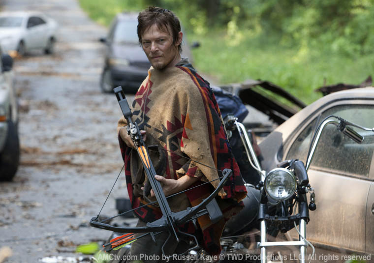 Daryl Dixon (Norman Reedus) in Episode 5 of The Walking Dead