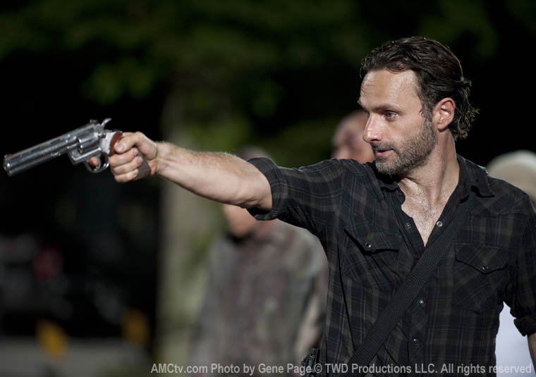 Rick Grimes (Andrew Lincoln) in Episode 9 of The Walking Dead