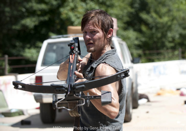 Daryl Dixon (Norman Reedus) in Episode 10 of The Walking Dead