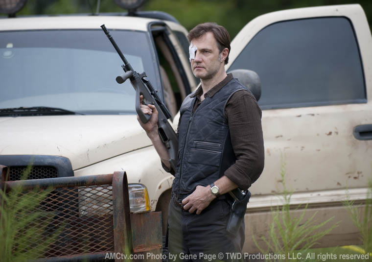 The Governor (David Morrissey) in Episode 10 of The Walking Dead