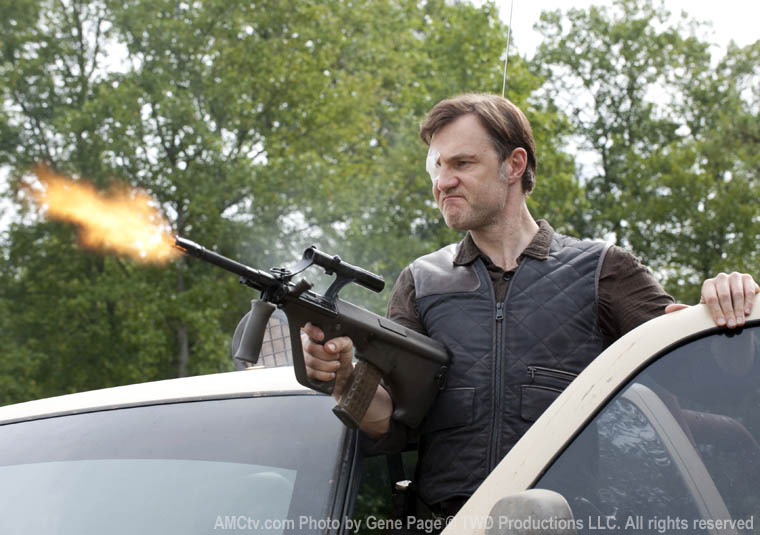 The Governor (David Morrissey) in Episode 10 of The Walking Dead