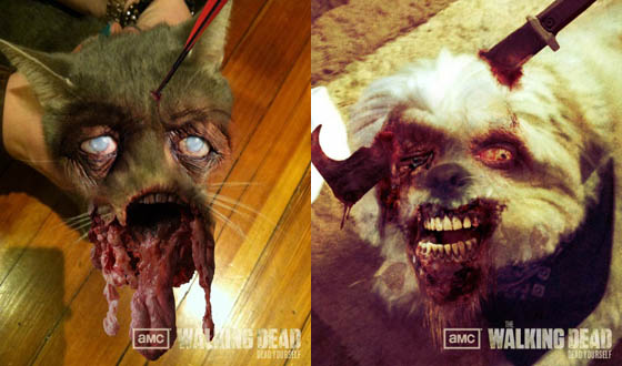 Photos – Zombified Pets From AMC’s Dead Yourself App