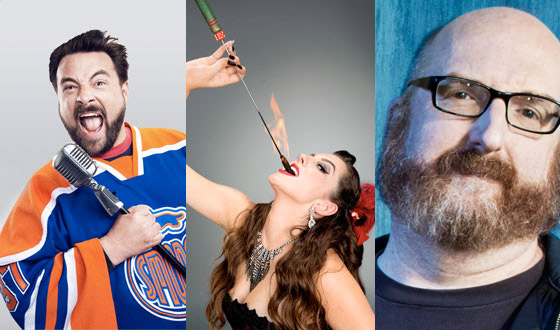 <em>NY Times</em> and <em>AP</em> Profile <em>Freakshow</em> and <em>Immortalized</em>; Kevin Smith Visits <em>Carson Daly</em>