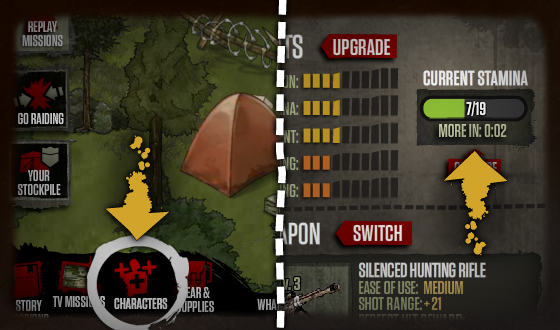 How to Use the New Stamina System in <em>The Walking Dead</em> Social Game