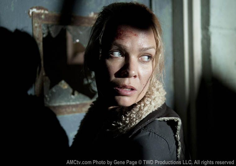 Andrea (Laurie Holden) in Episode 14 of The Walking Dead