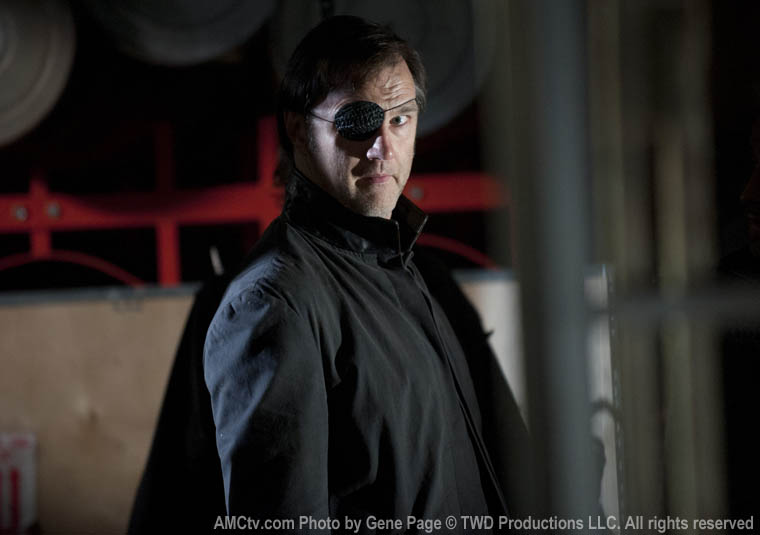 The Governor (David Morrissey) in Episode 14 of The Walking Dead