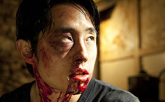 Steven Yeun Talks Zombie Apocalypse; <em>WSJ</em> Advises Investing Based on <em>The Walking Dead</em>