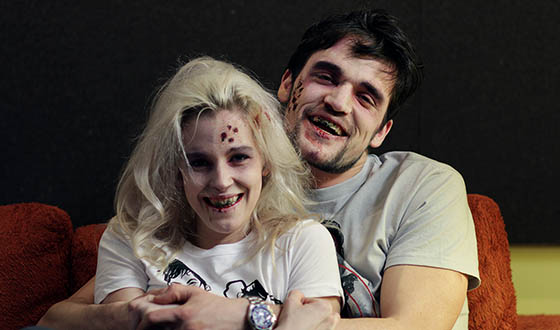 Photos – Zombie Couple From <em>The Walking Dead</em> Windows 8 Promo