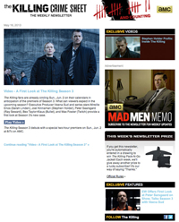 Sign Up for <em>The Killing</em>‘s Newsletter for the Latest Info and Prize Giveaways