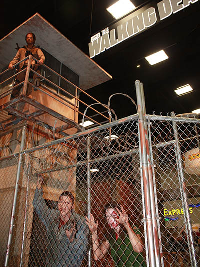 The Walking Dead Comic-Con Booth 2013