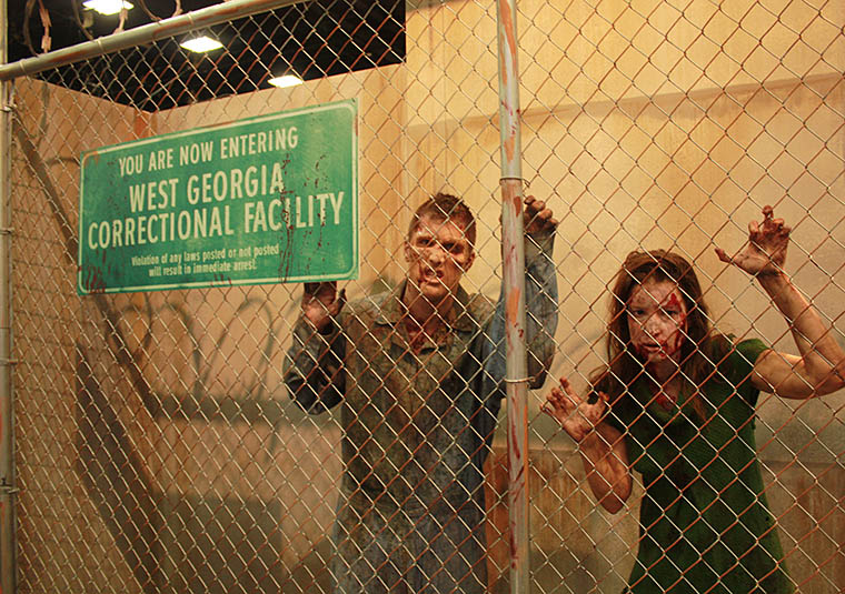 The Walking Dead Comic-Con Booth 2013