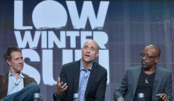 Photos – <i>Low Winter Sun</i> at the 2013 Summer TCA Press Tour