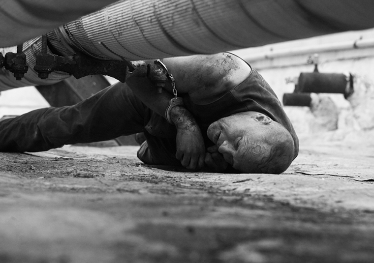 Merle Dixon (Michael Rooker) in Episode 3 of The Walking Dead
