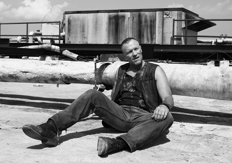 Merle Dixon (Michael Rooker) in Episode 2 of The Walking Dead