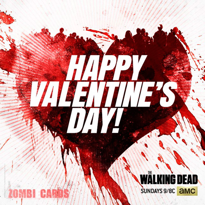 The Walking Dead Valentine