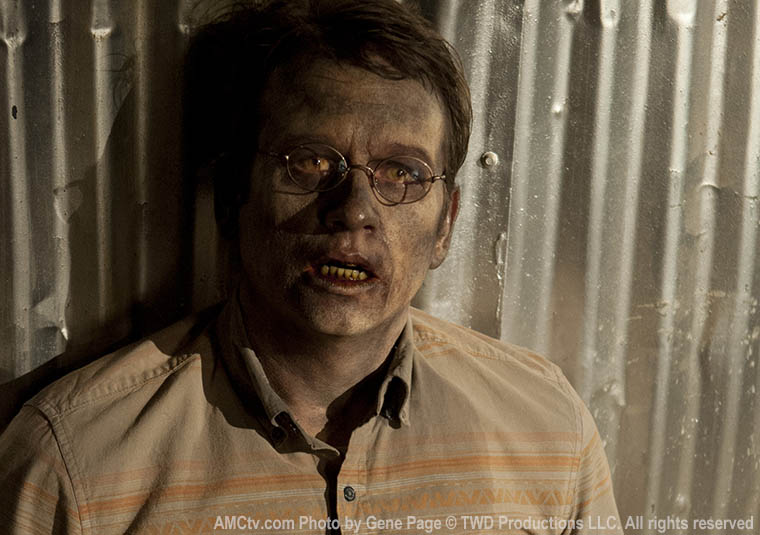 Milton Mamet (Dallas Roberts) in Episode 16 of The Walking Dead