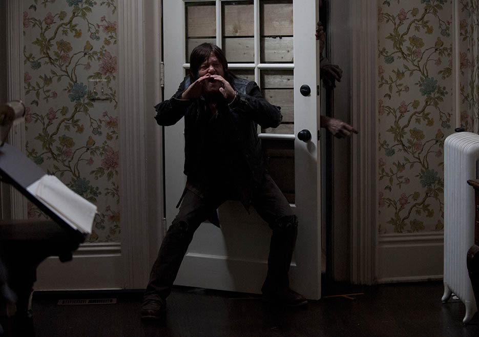Daryl Dixon, Norman Reedus, in Episode 13 of The Walking Dead