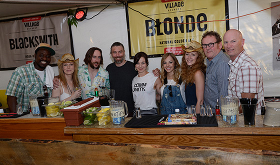 Photos – <em>Hell on Wheels</em> Cast Bartends for Charity Event and Attends Calgary Stampede