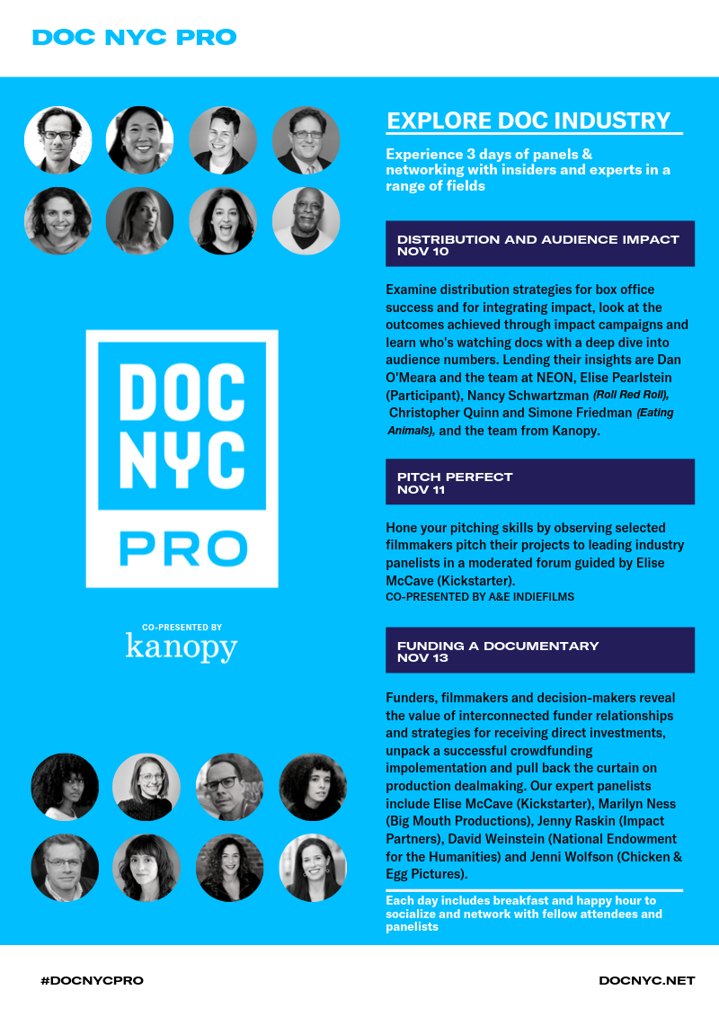 Explore Doc Industry at DOC NYC PRO DOC NYC