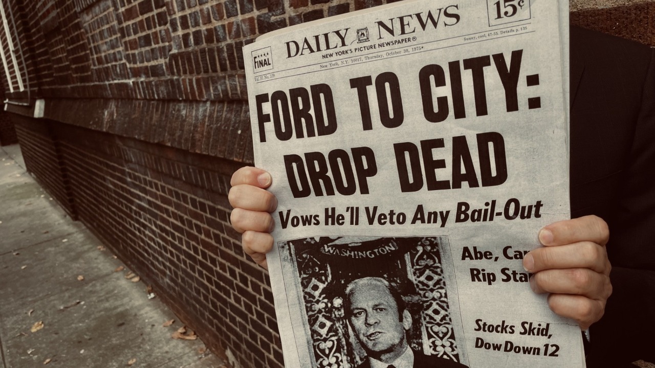 DROP DEAD CITY – NEW YORK ON THE BRINK IN 1975