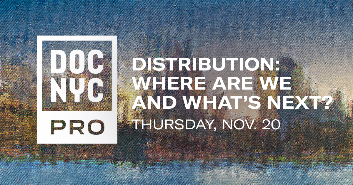 Distribution: Where Are We and What’s Next? (Nov 20)