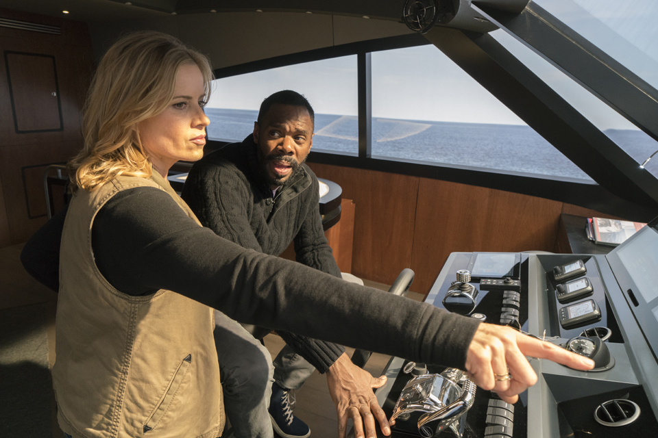 Madison Clark (Kim Dickens) and Victor Strand (Colman Domingo) in Episode 1 Photo by Richard Foreman/AMC