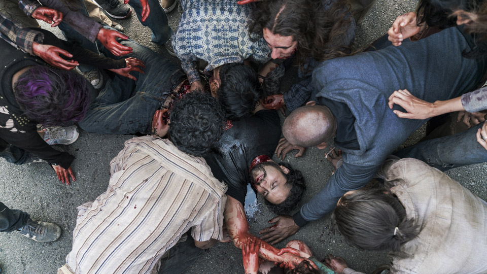 Infetados no Episódio 8 Foto de Richard Foreman/AMC
