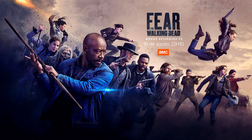 AMC anuncia data de estreia dos novos episódios de Fear the Walking Dead