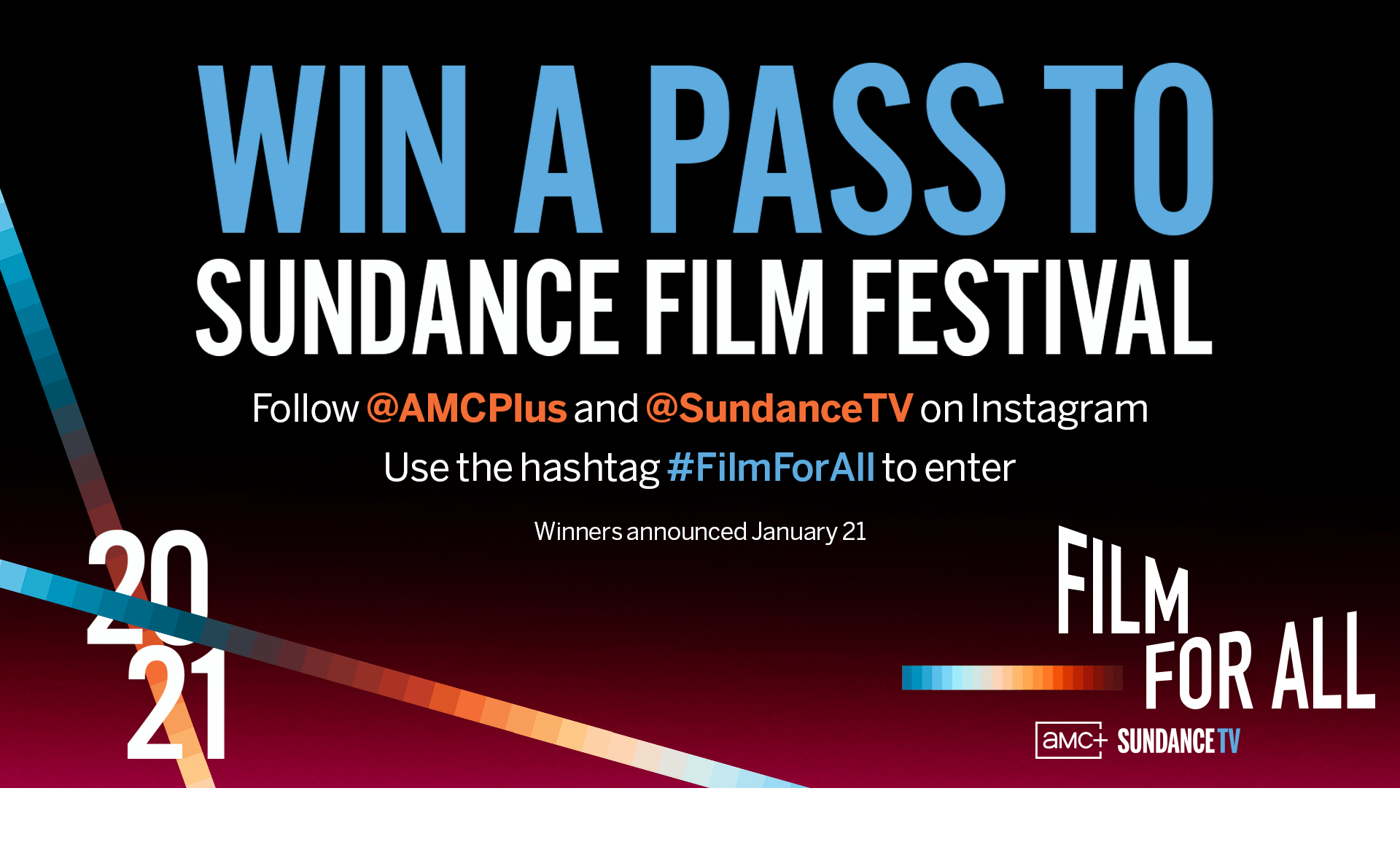 2021 Sundance Film Festival Giveaway - SundanceTV Film ...