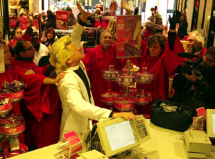 Morgan Spurlock on “What Would Jesus Buy?” (photo)