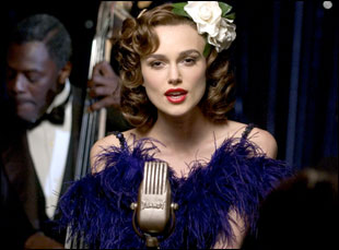 Keira Knightley Takes the Mic (photo)