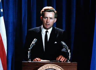 JFK, cinematic bit player. (photo)