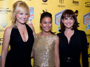 Sebastian Gutierrez Carla Gugino Porn Star - Carla Gugino and Malin Akerman heat up SXSW with â€œElektra ...