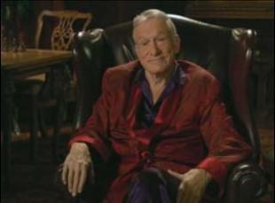 Hugh Hefner, film scholar. (photo)