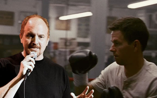 What Mark Wahlberg’s New Film “The Fighter” Has in Common With Louis CK (photo)