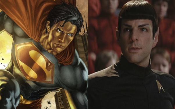 The Man of Steel or The Man of Spock? (photo)