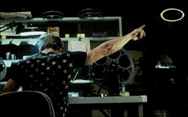 The Disappearing Projectionist (photo)