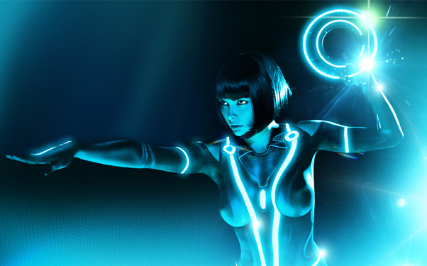 Playboy Does “Tron” — NSFW (photo)