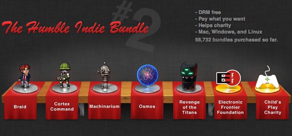 Humble Indie Bundle #2: Great Games for Good Causes (photo)