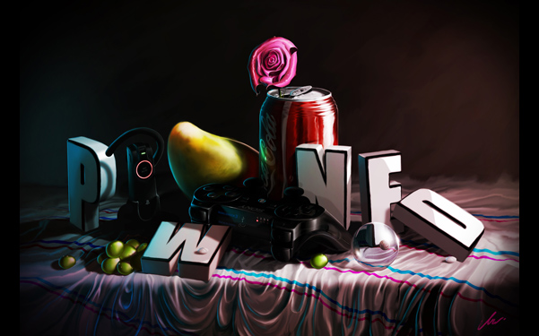 Art Imitating Games (photo)