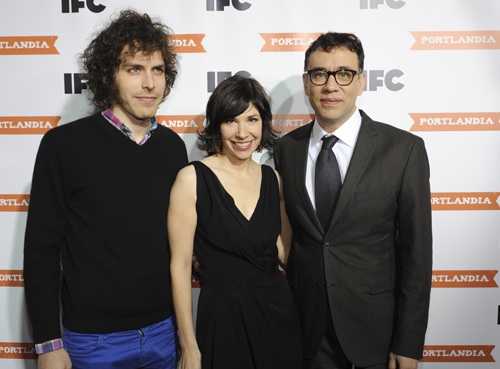 Behind the Scenes Of The Portlandia Premiere (photo)