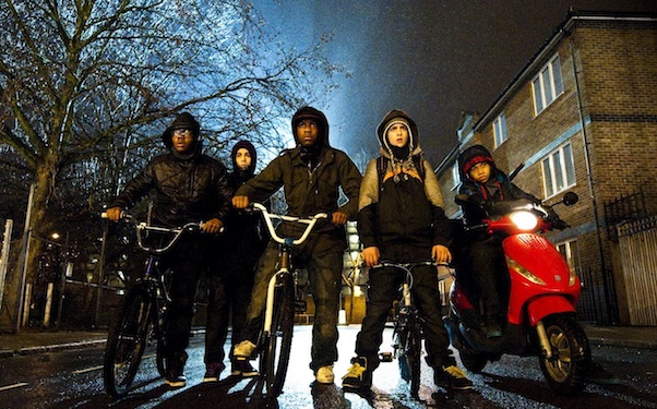 Preparing to “Attack the Block” at the Crossroads House (photo)
