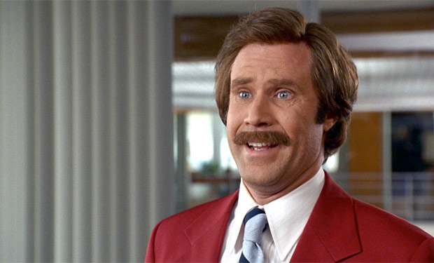 Will Ferrell in "Anchorman"