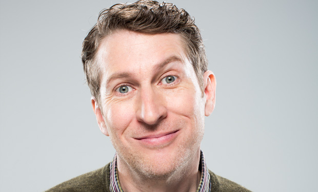 The 54-year old son of father (?) and mother(?) Scott Aukerman in 2024 photo. Scott Aukerman earned a  million dollar salary - leaving the net worth at  million in 2024