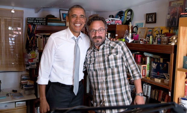 Maron and Obama