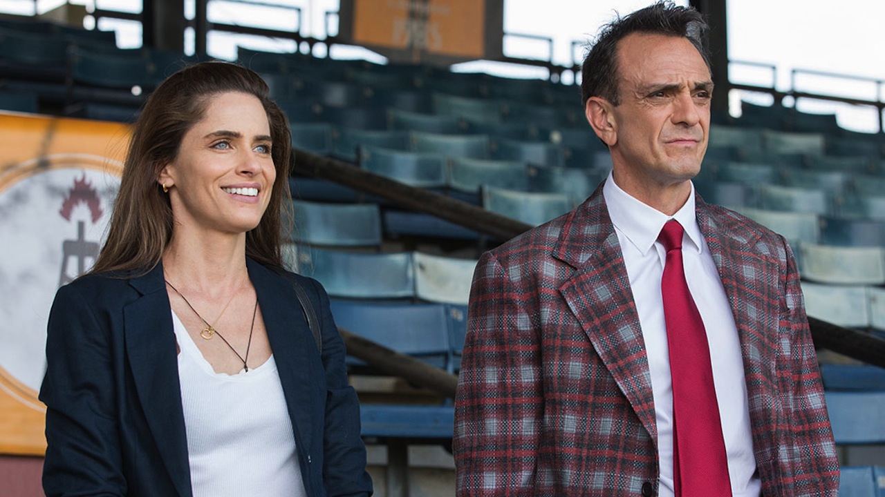 Close-Up: Hank Azaria and Amanda Peet in Brockmire (IFC)